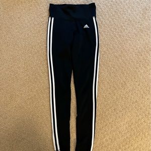 Adidas 3-Stripes Leggings (Size XS)